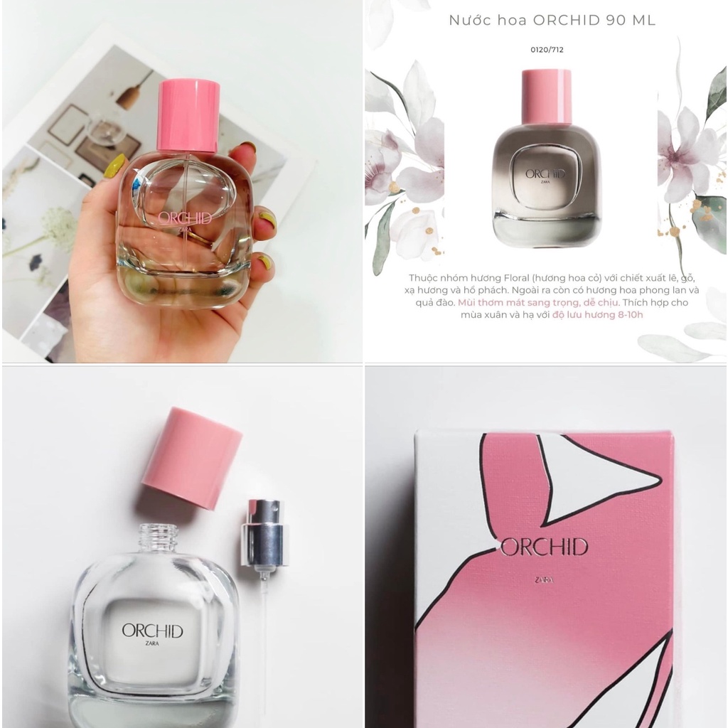 MẪU MỚI SPAIN 2023 -Nước hoa ZARA Orchid 30ml/ 90ml/ 100ml chính hãng- LAMII BEAUTY