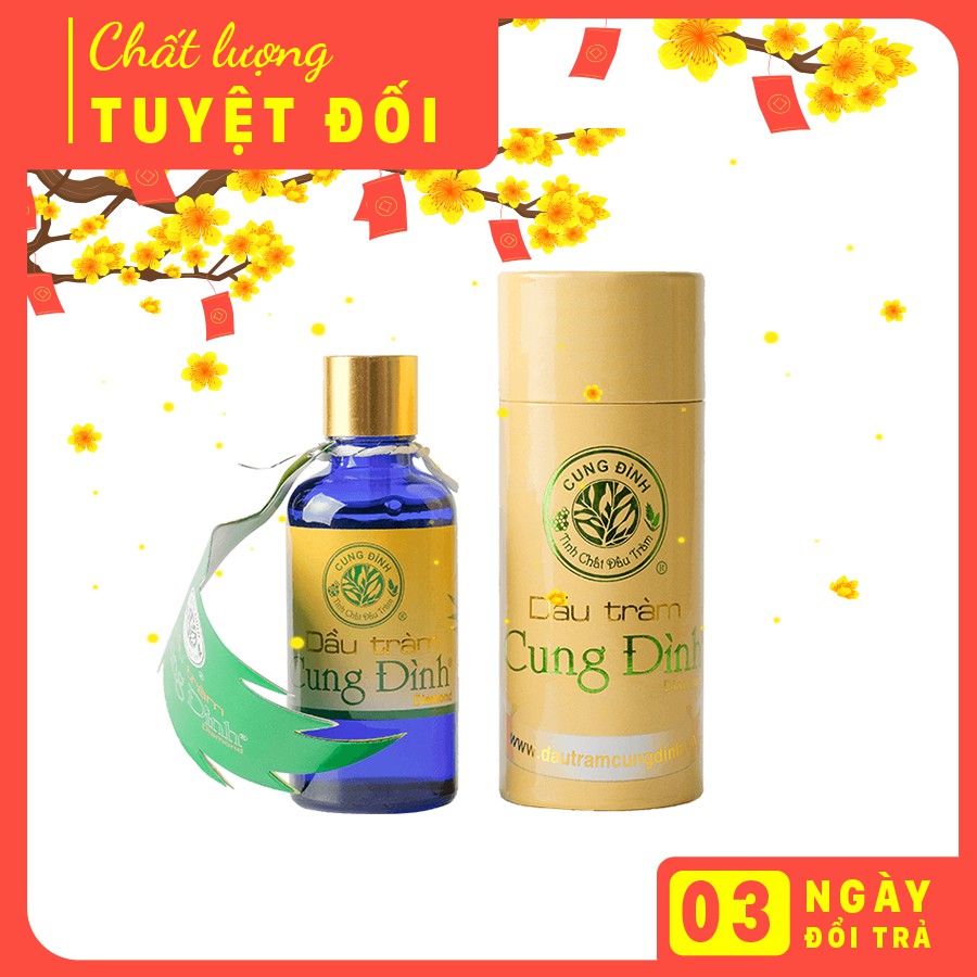 COMBO 2 CHAI Dầu tràm Cung Đình Cao Cấp Diamond 50ml Chính Hãng