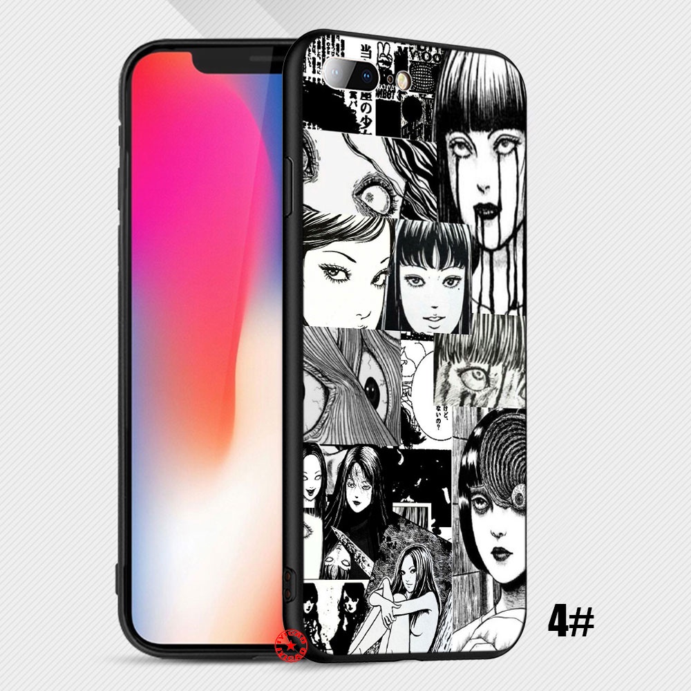 Ốp Điện Thoại Silicon Dẻo Họa Tiết Truyện Tranh junji ito tomie Cho iphone 5 5s 6 6s 7 8 11 pro max plus se xr ds59
