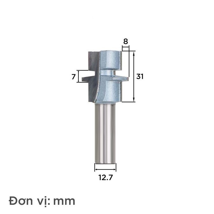 ☑️ Mũi Soi Gỗ ghép Ván Nhân Liền Tideway Ghép Gỗ 15 - 30mm 🔸