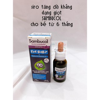 Siro đề kháng Sambucol