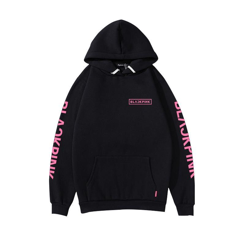Áo Hoodie Tay Dài In Chữ BLACKPINK LISA Thời Trang Cho Nữ