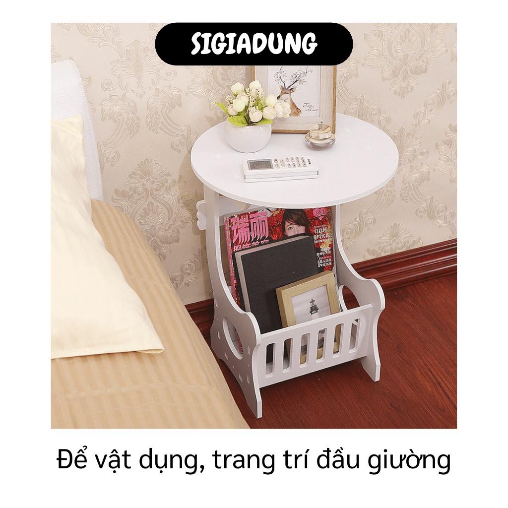 Kệ bàn XẢ TỒN Kệ để đồ trang trí phòng, đầu giường dễ tháo lắp 46x26x36x24cm 9485