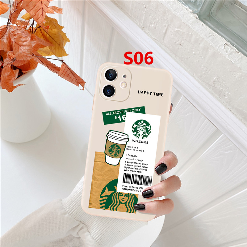 Toàn Bộ Ốp Điện Thoại Dẻo Họa Tiết Starbucks Độc Đáo Cho Iphone 11 11pro 11promax 7 8 Se 2020 7plus 8plus X Xs Xr Xsmax 12 12pro 12promax