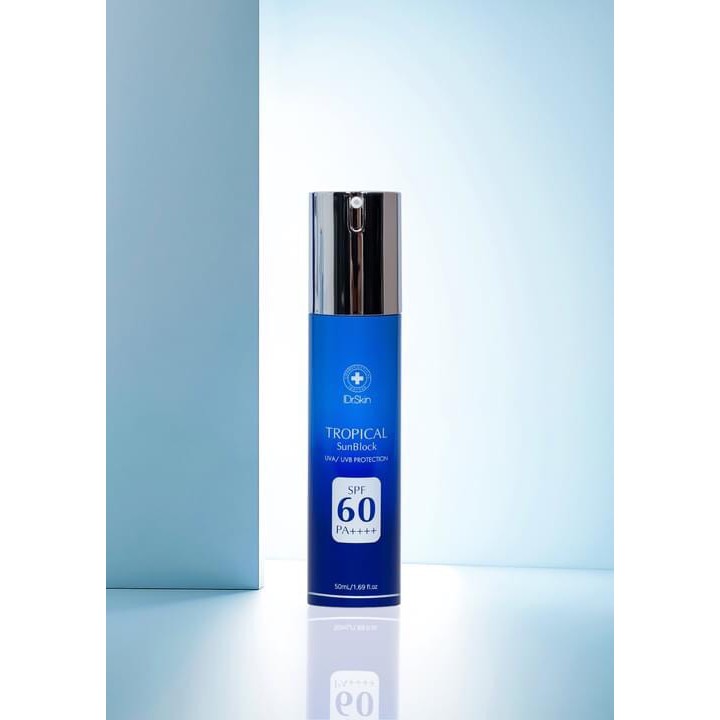 KEM CHỐNG NẮNG VẬT LÝ IDr.SKIN TROPICAL SUNBLOCK 𝐒𝐏𝐒𝟔𝟎 𝐏𝐀++++ -