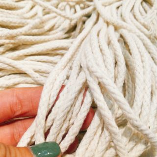 Dây thừng Macrame cotton dệt Mắc na 3mm