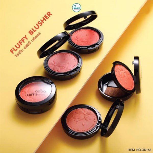 Phấn Má Hồng Odbo Fluffy Blusher Od153 [BECO-BC1374]