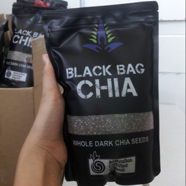 Hạt Chia Úc Black Bag Chia gói 500gr date 2023