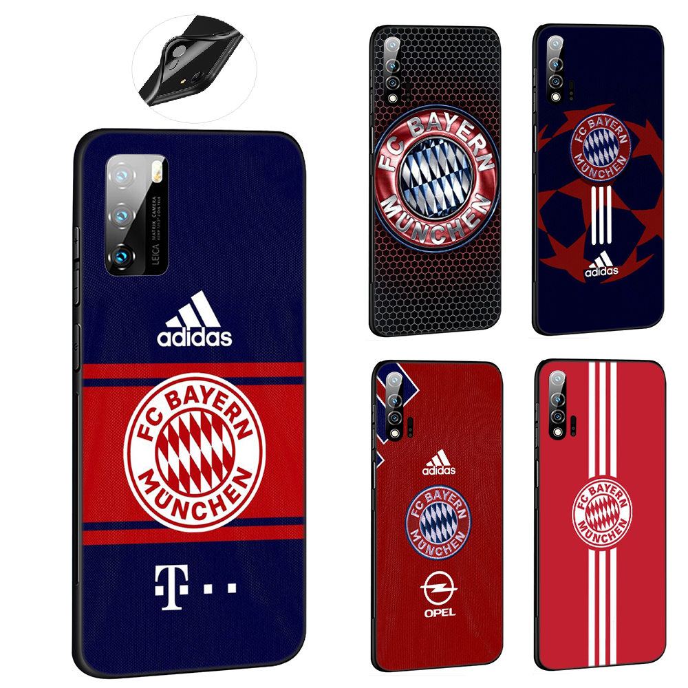 Ốp Điện Thoại Dẻo Họa Tiết Logo Đội Bóng Bayern Munich Cho Huawei Y6p Y6 Y7 Y9 Prime 2019 2018 P9 Lite Smart Pro Ablu59