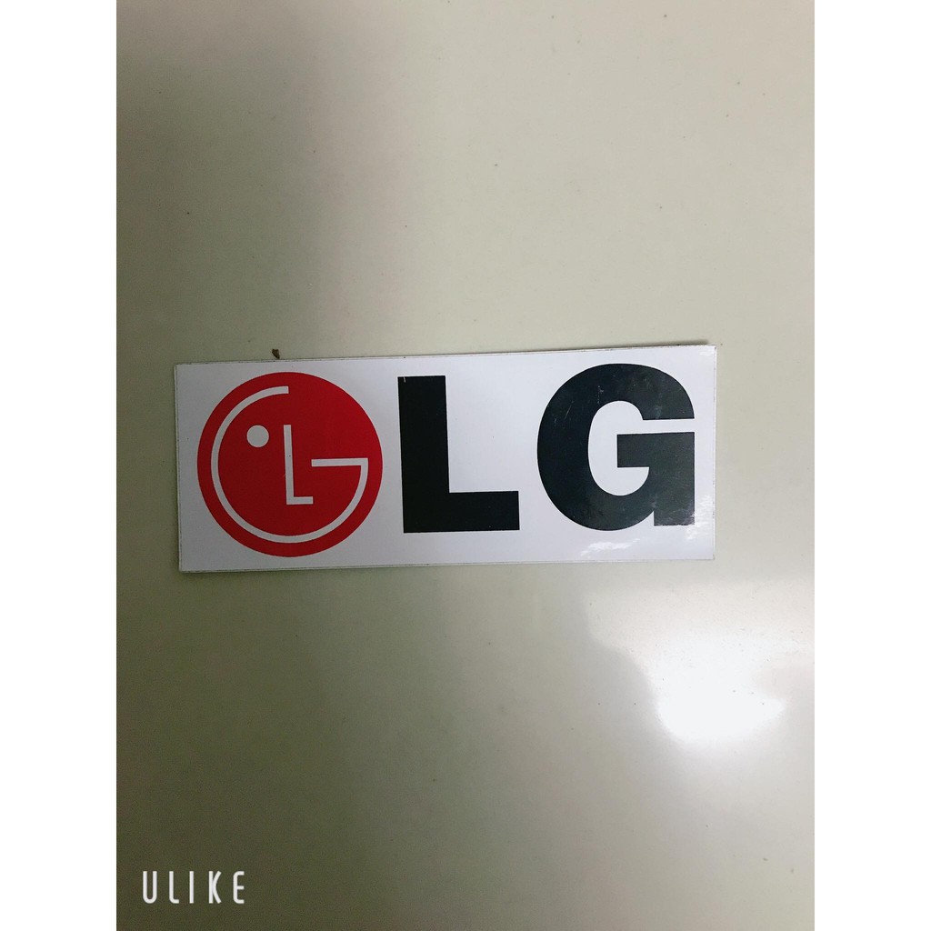 Decal Trang Trí Thiết Bị Lạnh LG