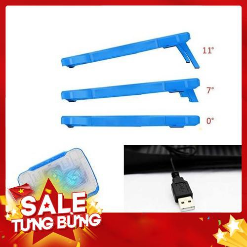 Freeship Đế tản nhiệt CoolCold K21 2 quạt sắc màu của công nghệ