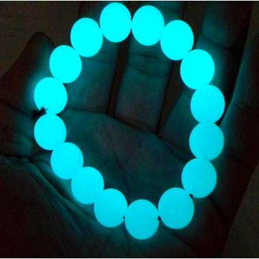 Vòng tay đá phong thuỷ nam nữ dạ quang, phát sáng trong đêm phong cách Hàn Quốc