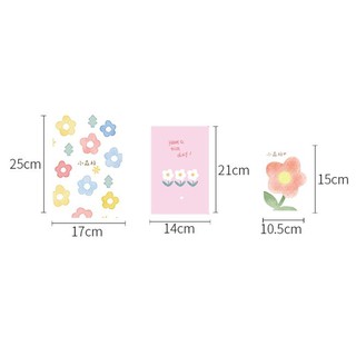 Set 3 Sổ tay 3 size A6 ~ A5 ~ B5 siêu đáng yêu