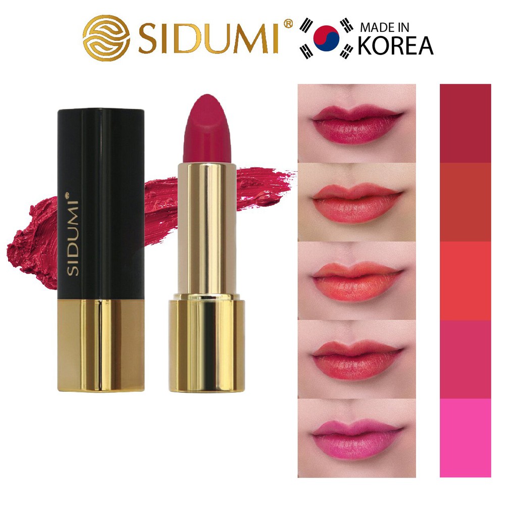 SON LỲ LÂU TRÔI CHÍNH HÃNG SIDUMI - Velvet Matte Lipstick SDM 611