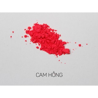 Màu khoáng cam hồng 10g