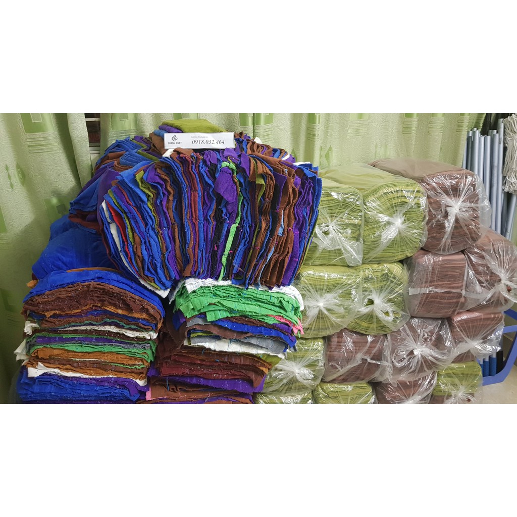 Khăn lau công nghiệp sợi Microfiber set 1kg