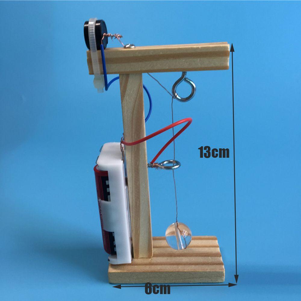LAYOR1 Mô Hình Cảnh Báo Động Trái Đất Bằng Gỗ Dùng Trong Thí Nghiệm Khoa Học