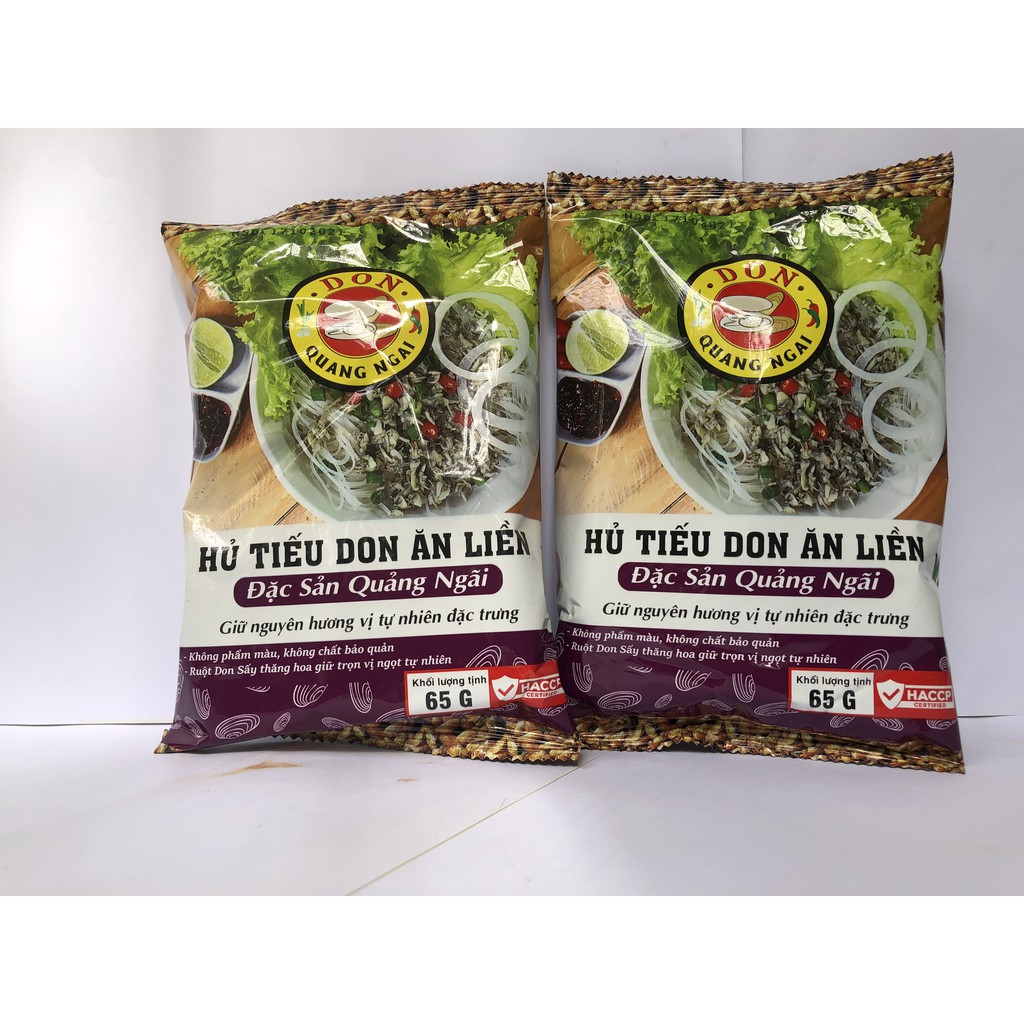HỦ TÍU DON - ĐẬM ĐÀ ĐẶC SẢN QUÊ HƯƠNG QUẢNG NGÃI