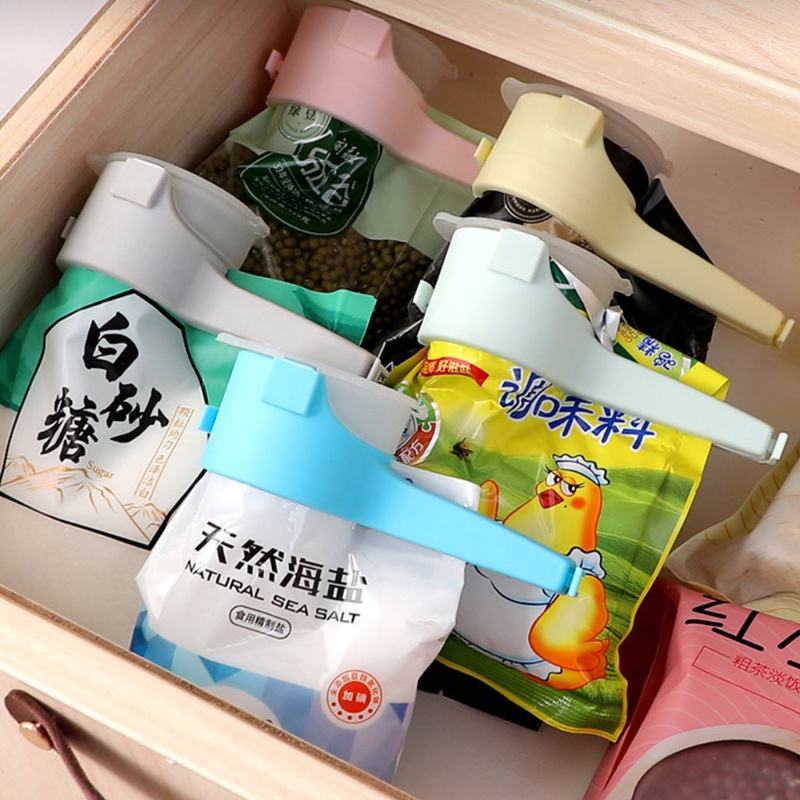 Bộ 4 Kẹp Miệng Túi Nhựa Chống Ẩm Đa Năng