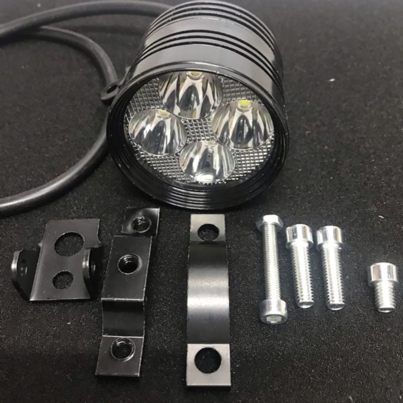 Đèn led trợ sáng L4 ngắn 3 chế độ.full phụ kiện