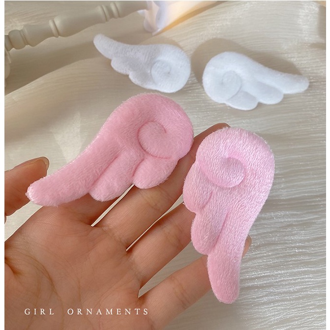 Kẹp đôi cánh thiên thần vải bông cực xinh nữ tính K85