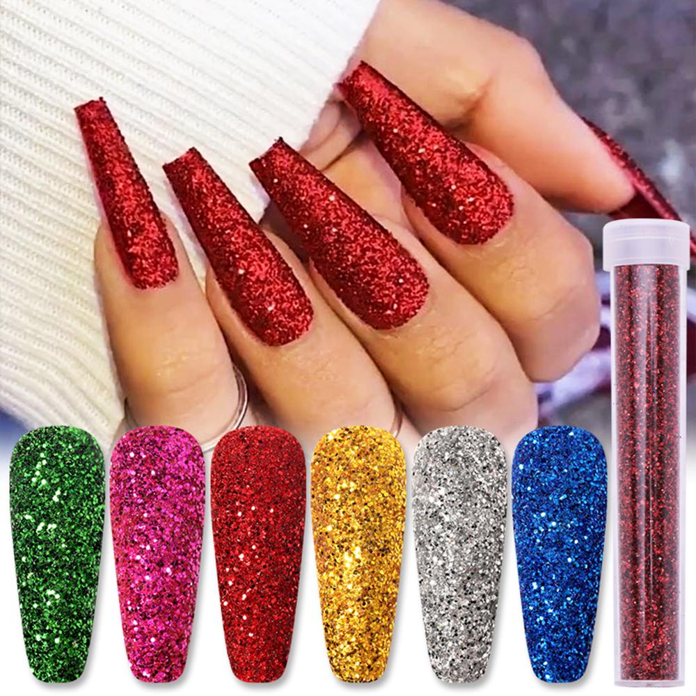 Kim Tuyến Lấp Lánh Dùng Trang Trí Móng Tay DIY