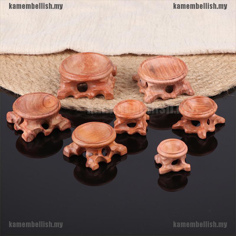 Giá Đỡ Trưng Bày Quả Cầu Pha Lê Bằng Gỗ