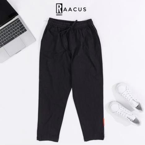 Quần nam baggy chất đũi dáng suông, quần baggy nam thể thao unisex ống rộng thời trang cao cấp  RAACUS – Q020  ྇