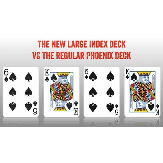 Bài ảo thuật : Phoenix Deck Large Index (Red)