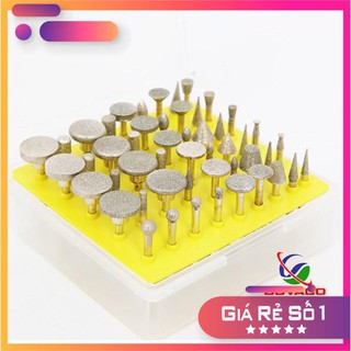 Bộ 50 mũi khắc, mài hợp kim cao cấp
