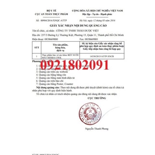 Bột nước mát Herba Cool - Hộp10 gói
