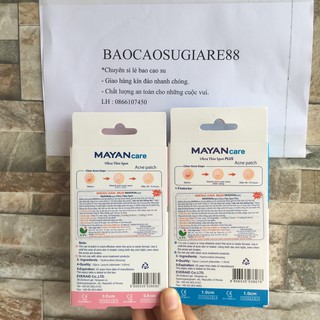 Miếng dán mụn Mayan Care chính hãng ( DATE 2022)