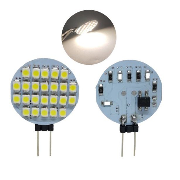 (1 bóng G4-24led-12v) Bóng đèn G4 led G4-12v