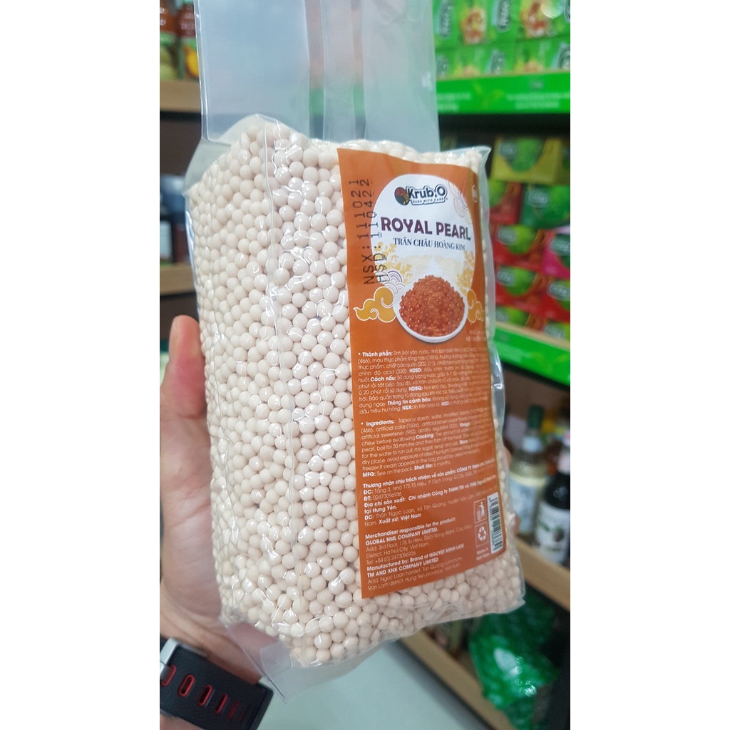 Trân Châu Hoàng Kim Baby  Gói 1kg cực dẻo dai độc đáo