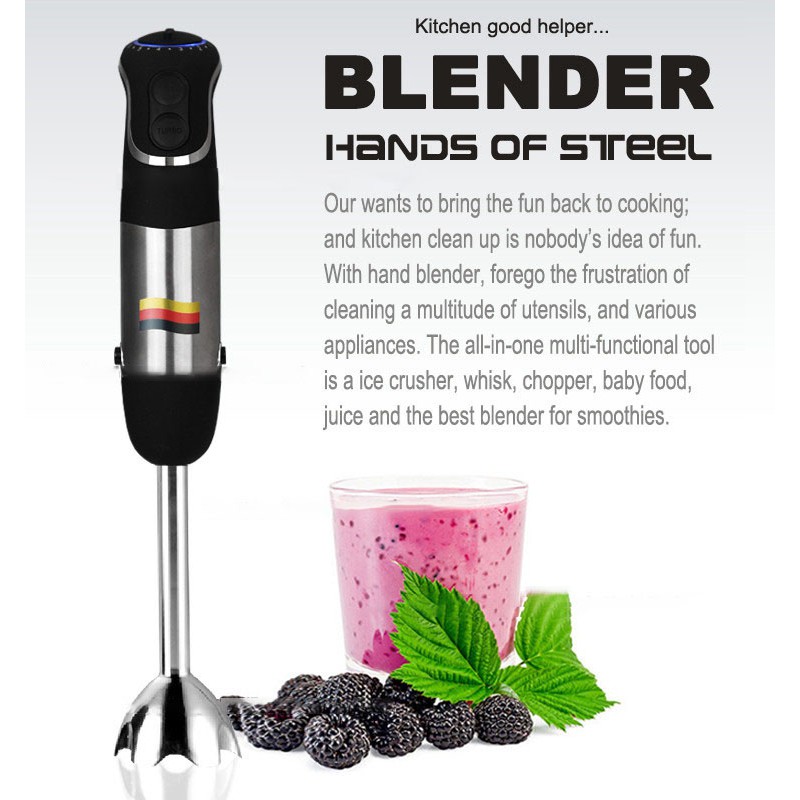 Máy xay cầm tay BLENDER theo công nghệ Đức cao cấp, máy xay sinh tố công suất lớn