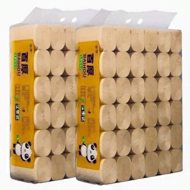 GIẤY VỆ SINH GẤU TRÚC