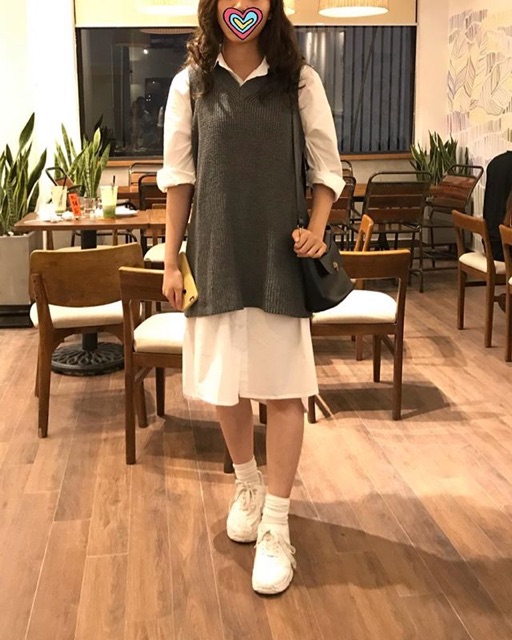 (Order) Váy sơ mi dáng dài ulzzang Hàn Quốc | BigBuy360 - bigbuy360.vn