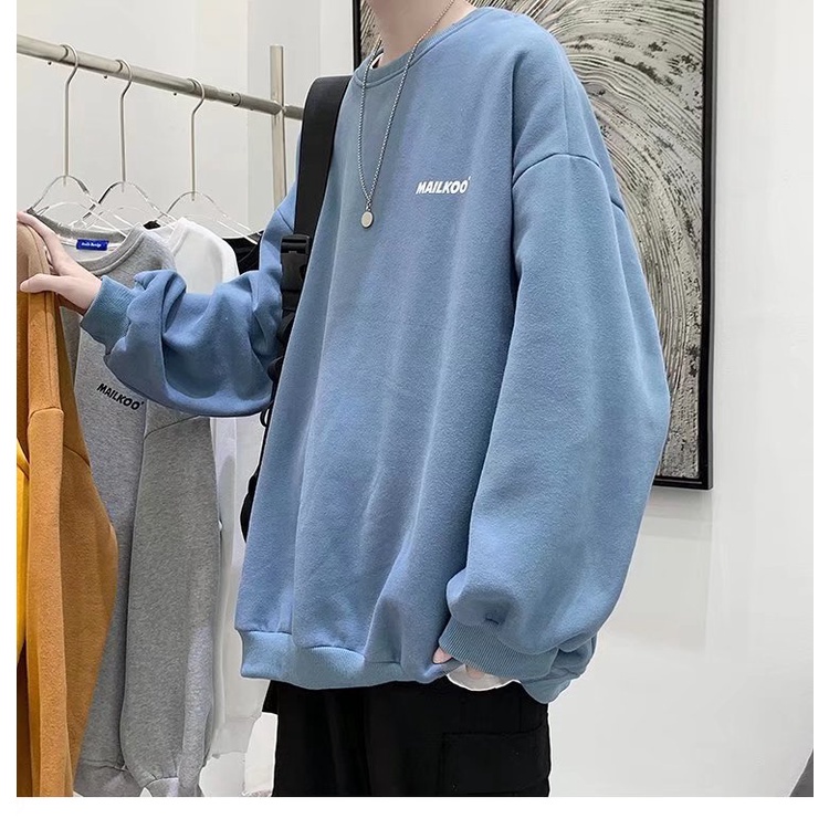 Áo len lông cừu nam thời trang Hong Kong size M-5XL