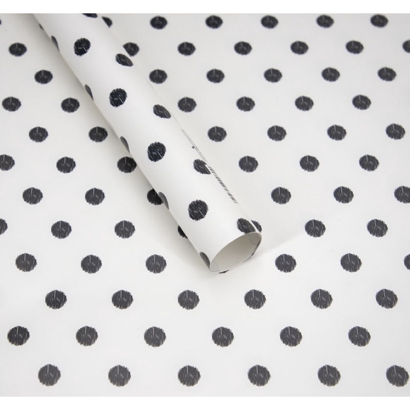 Giấy gói quà, trang trí - Mẫu caro, chấm bi