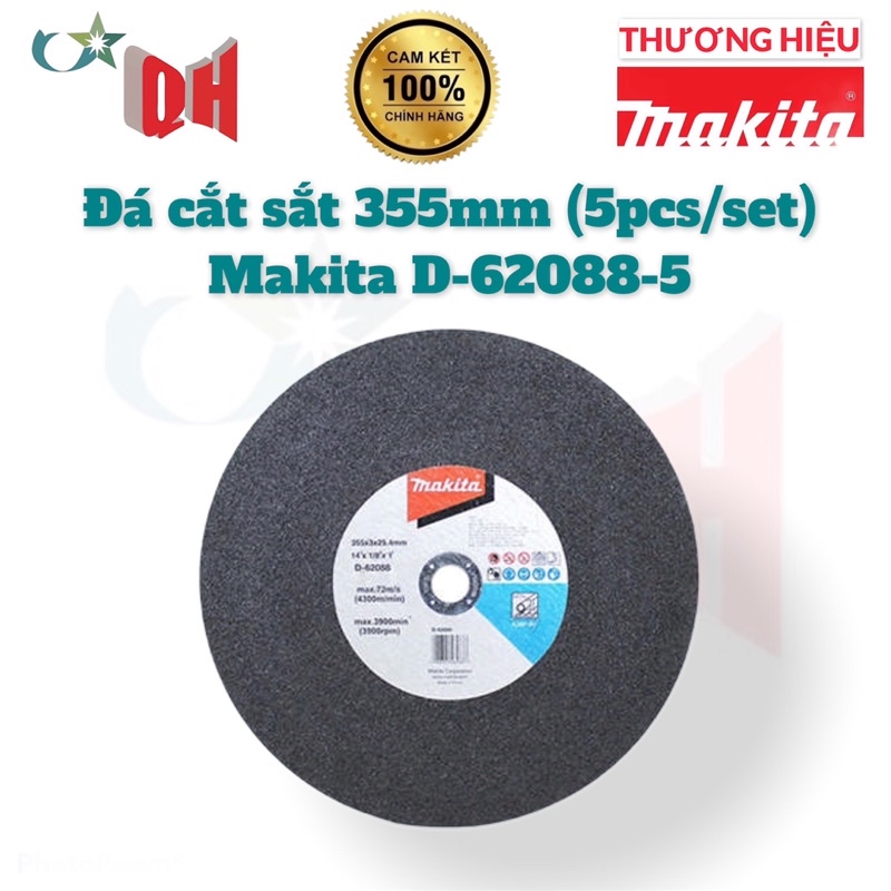 Đá cắt sắt 355mm Makita D-62088 - HÀNG CHÍNH HÃNG