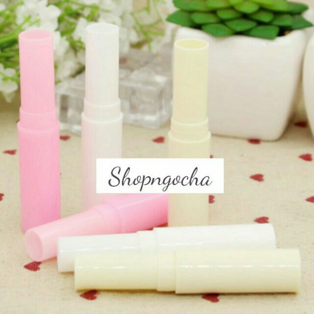 [GIÁ RẺ NHẤT] Vỏ Son Dưỡng Đổ Trực Tiếp 4g dùng làm son handmade , phụ kiện du lịch