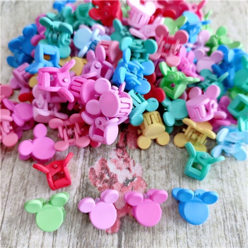 Set 10 kẹp càng cua mini phong cách cute Hàn Quốc