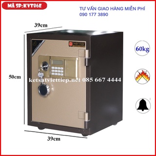 [SP CHINH HÃNG] Két sắt Việt Tiệp KVT86E khóa điện tử - 60kg - Két sắt phong thủy