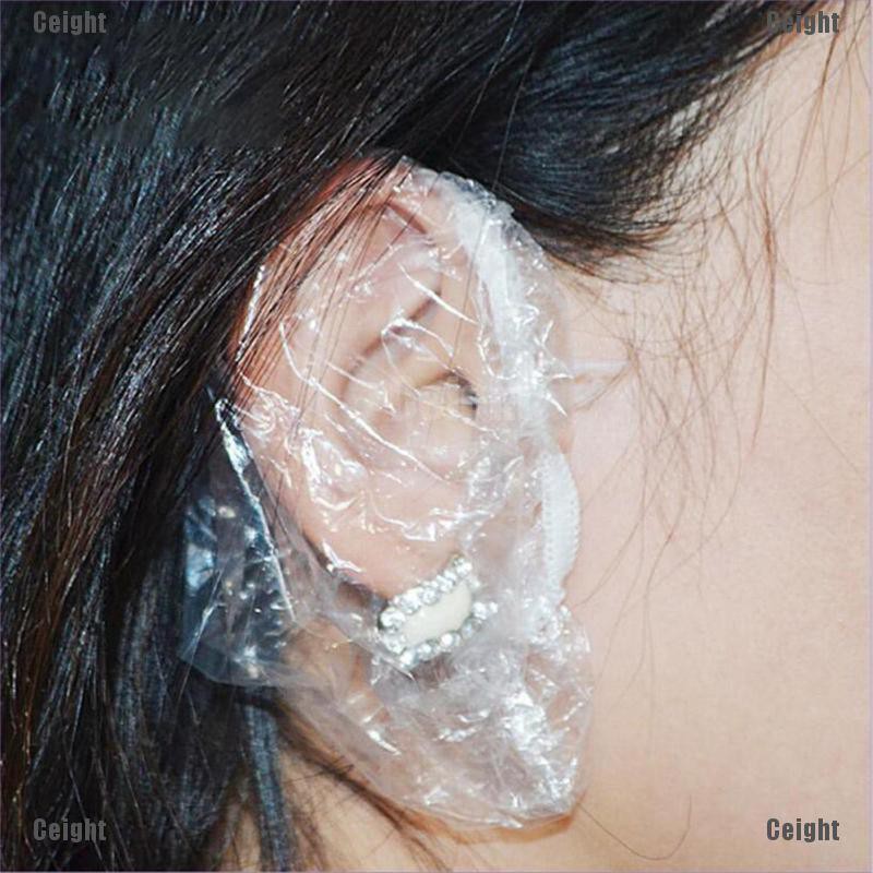 Set 100 Vỏ Bọc Tai Nhuộm Tóc Dùng Một Lần Cho Salon