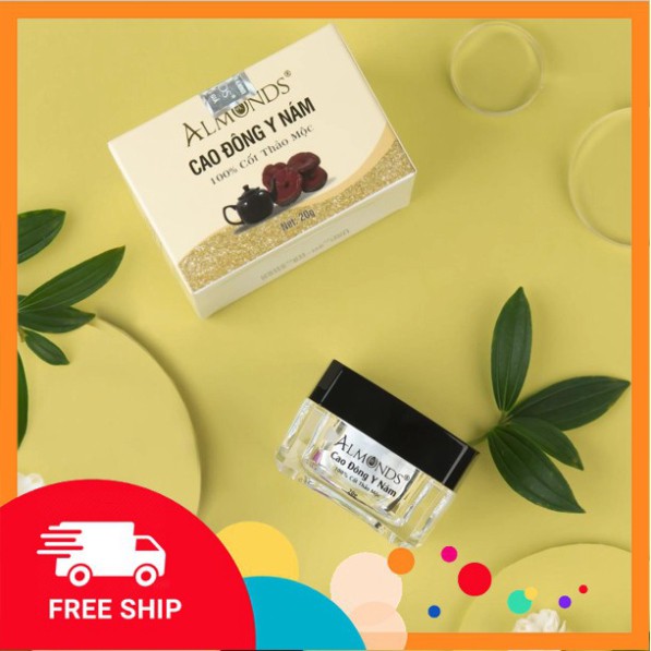Cao Cấp Kem Nám Thảo Dược Almonds Melasma Skin Care - Tạm Biệt Nám,Tàn Nhang, Đốm Nâu