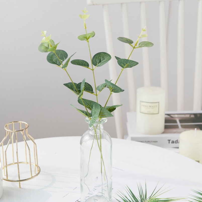 Nhánh Lá Bạch Đàn Nhân Tạo Độc Đáo Dùng Trang Trí Nhà Cửa/ Tiệc Cưới