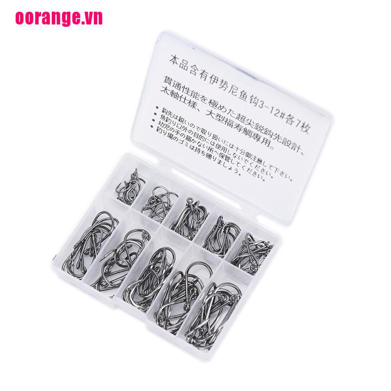 Bộ 100 Móc Câu Cá Bằng Thép Không Gỉ Cao Cấp