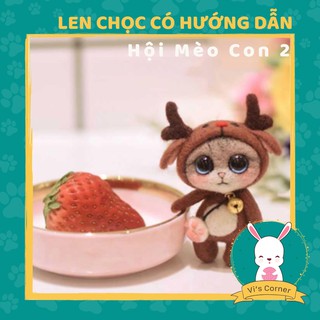 [Len chọc có hướng dẫn] BỘ KIT HỘI MÈO CON 2