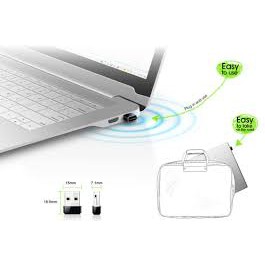 <CHÍNH HÃNG 100%> USB Wireless Thu Sóng Wifi TPLINK 725 150M Nano - KHÔNG ANTEN - Thu Sóng Tốt, Siêu Tiện Lợi