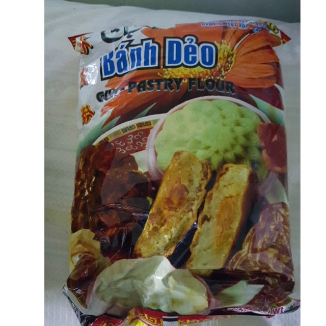 Bột làm bánh dẻo -làm nhân bánh trung thu 1kg -date 2022